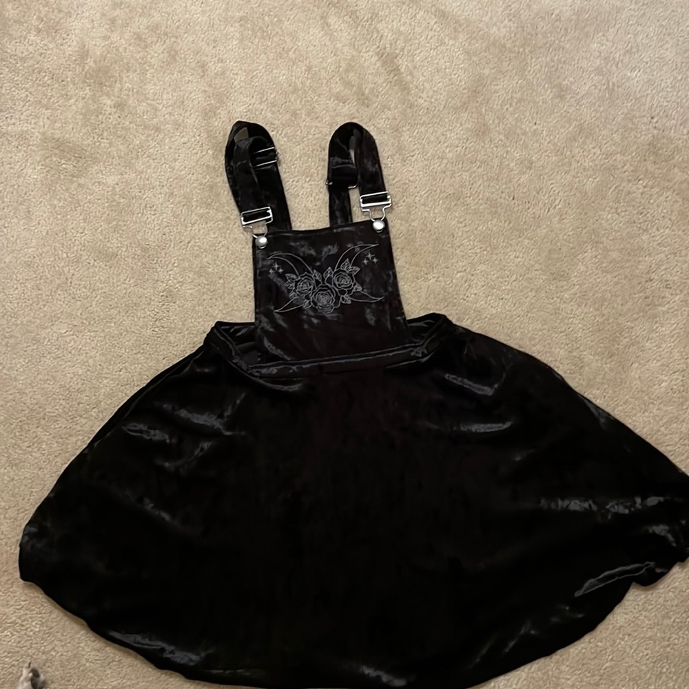 Hot Topic Black Velveteen Jumper - Size XS